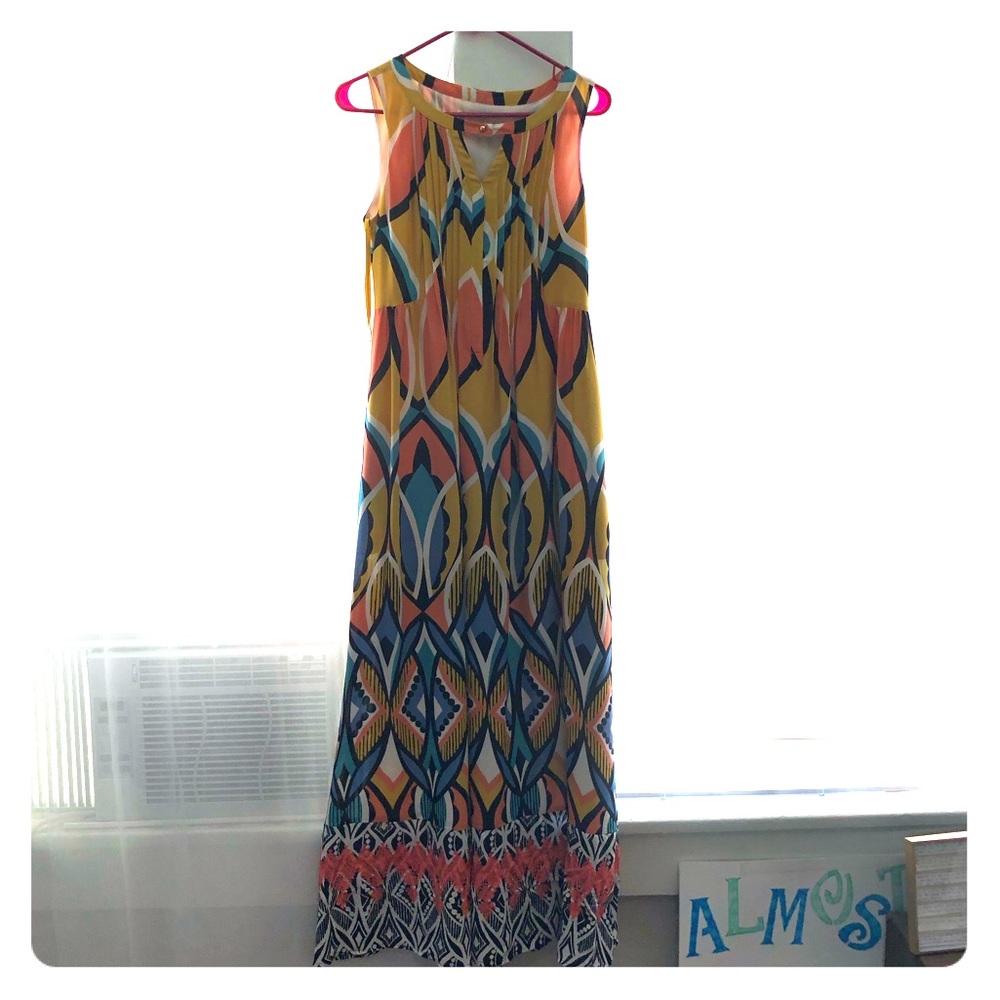Anthropologie maxi dress
